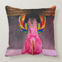 Minky LaRue:  Virtual Drag Queen Pillow