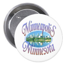 Minneapolis Pinback Buttons