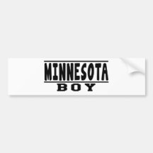 Minnesota Boy Designs Bumper Stickers