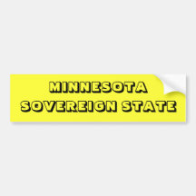MINNESOTA BUMPER STICKERS