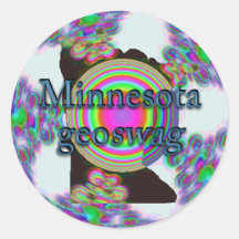 Minnesota Geocaching Supplies Stickers Geoswag