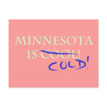 Minnesota is Cool - and Cold! Postcards