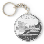 Minnesota Key Chain