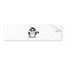 Minnesota penguin bumper sticker
