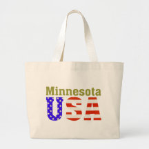 Minnesota USA! Canvas Bags