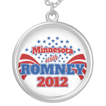 Minnesota with Romney 2012 Custom Jewelry