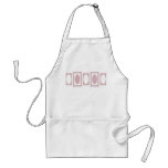 Minnie Mauve 1 aprons