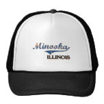 Minooka Illinois City Classic Mesh Hats