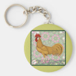 Minorca:  Old-fashioned Rooster Key Chain