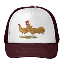 Minorcas Buff Pair Mesh Hats