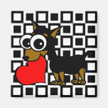 MinPin Has My Heart MinPin Has My Heart Magnet