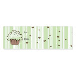 Mint Chip Gift Tag business cards