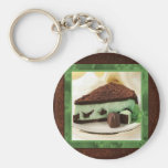 Mint Chocolate Cheesecake Keychain