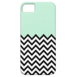 Mint Green Colour Block Chevron iPhone 5 Case casemate cases