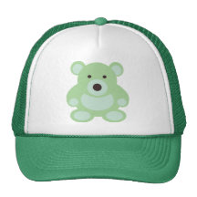 Mint Green Teddy Bear Hats