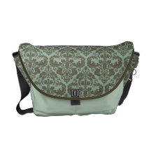 Mint & Moss Dasmask Pattern Messenget Bag Courier Bags
