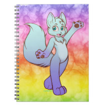 Minty cat notebooks