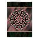 Minty Mandala Card