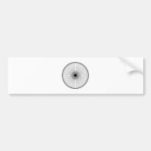Minute Wheel Bumper Stickers