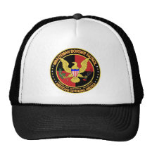Minuteman Border Patrol  (v157-9) Trucker Hats