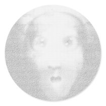 Minutes Alone Stickrs Round Sticker