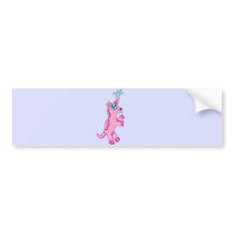Minxi the Unicorn Bumper Sticker