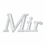 Mir/MBLAQ embroidered shirts