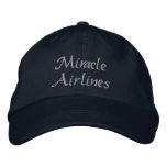 Miracle Airlines embroidered hats