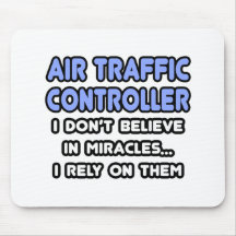 Miracles and Air Traffic Controllers Mouse Mats