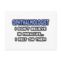 Miracles and Ophthalmologists