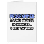 Miracles and Programmers cards