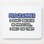 Miracles and Programmers mousepads