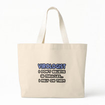 Miracles and Virologists Tote Bags