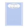 Miracles Do Happen Baby Announcements BLUE Post Cards
