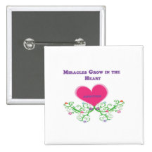 Miracles Grow in the Heart Adoption Pin