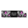 Miracles Happen Daisies Bumper Sticker