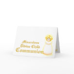 Miraculous Communion-Customise cards