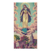 Miraculous Manifestations of the Virgin Mary 1879 Customized Photo Card