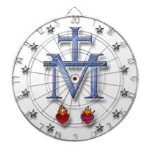 Miraculous Medal Dartboard