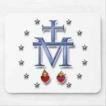 Miraculous Medal Mouse Pad