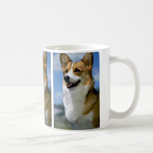 Mirage,"""" Welsh Corgi Coffee Mugs