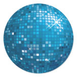 Mirror Ball • Blue stickers