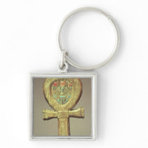 Mirror case in the form of an ankh keychains