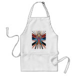 Mirror Image Abstract Apron