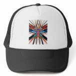 Mirror Image Abstract Trucker Hat