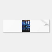 Mirror Image Hearst Castle Indoor Pool Bumper Sticker