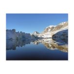 Mirror images in Svalbard postcards