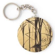 mirror is a liar key chain