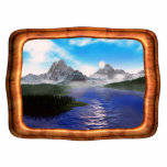 mirror lake photo sculptures