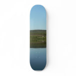 Mirror Lake With Green Hill skateboards